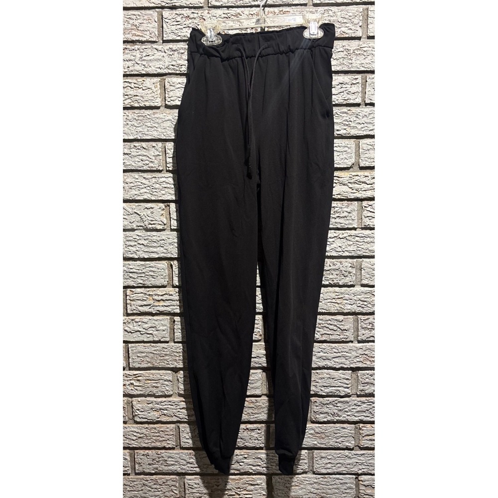 Lululemon On the Fly Jogger 7/8 Luxtreme Black Pants Size 2 Drawstring High Rise